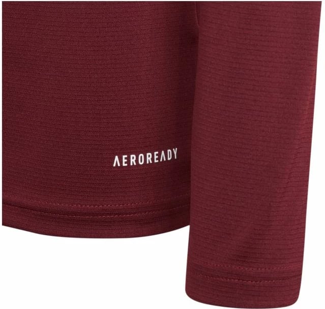 Fanellë stërvitjeje për djem adidas, e kuqe