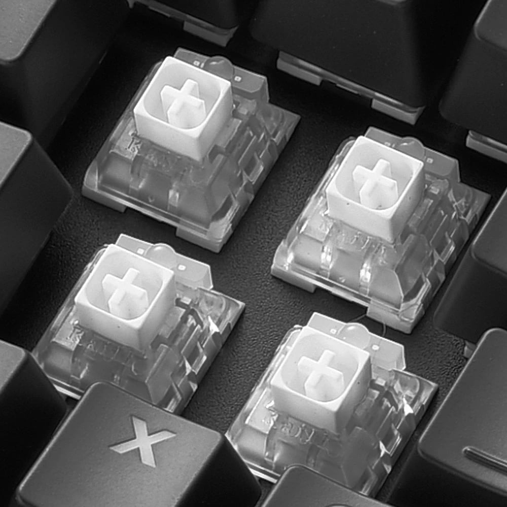 Tastierë mekanike SHARKOON SKILLER SGK60, Kailh Box White, RGB, US Layout, e zezë
