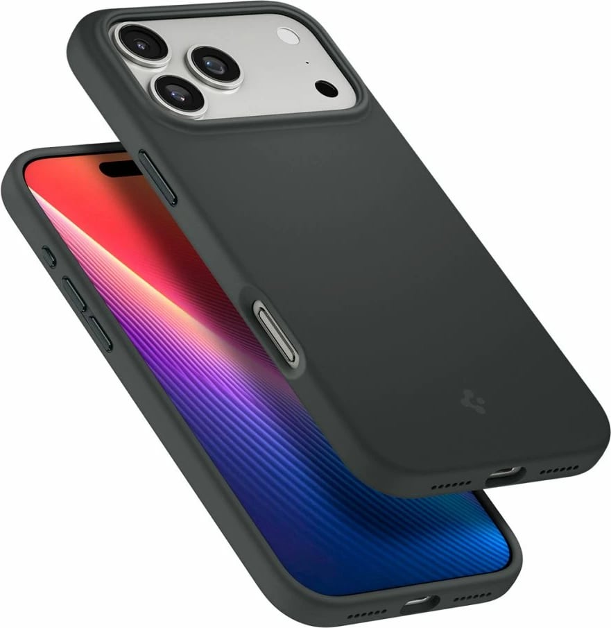 Mbështjellës Spigen Silicone Fit MagSafe për iPhone 17 Pro Max, Gjelbër