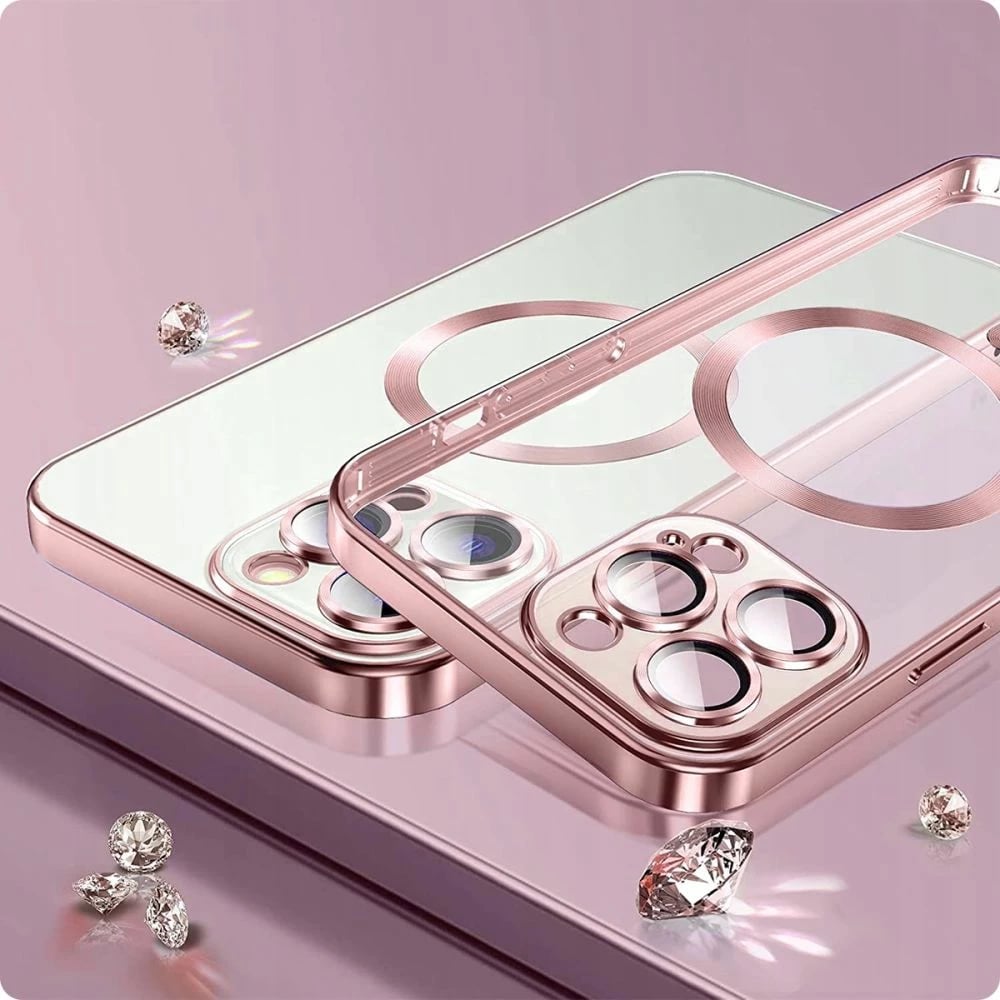 Mbështjellës Tech-Protect MagShine Line për iPhone 13, MagSafe, i zi