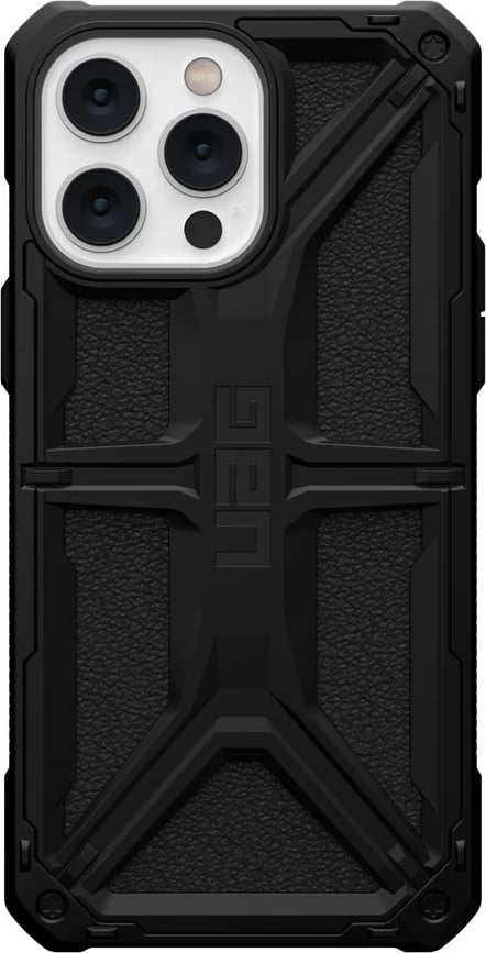 Mbështjellës Urban Armor Gear Monarch për celular Apple, 6.7", i zi