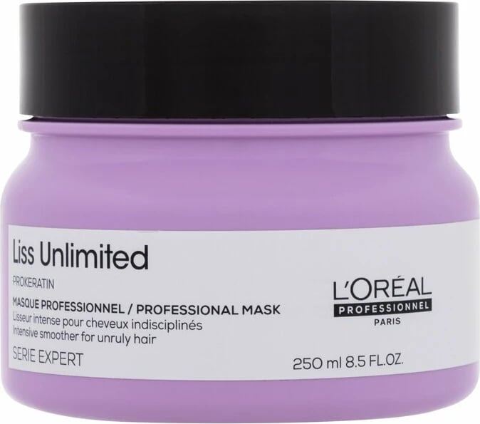 Maskë për flokë L'Oréal Professionnel Liss Unlimited për femra, 250ml