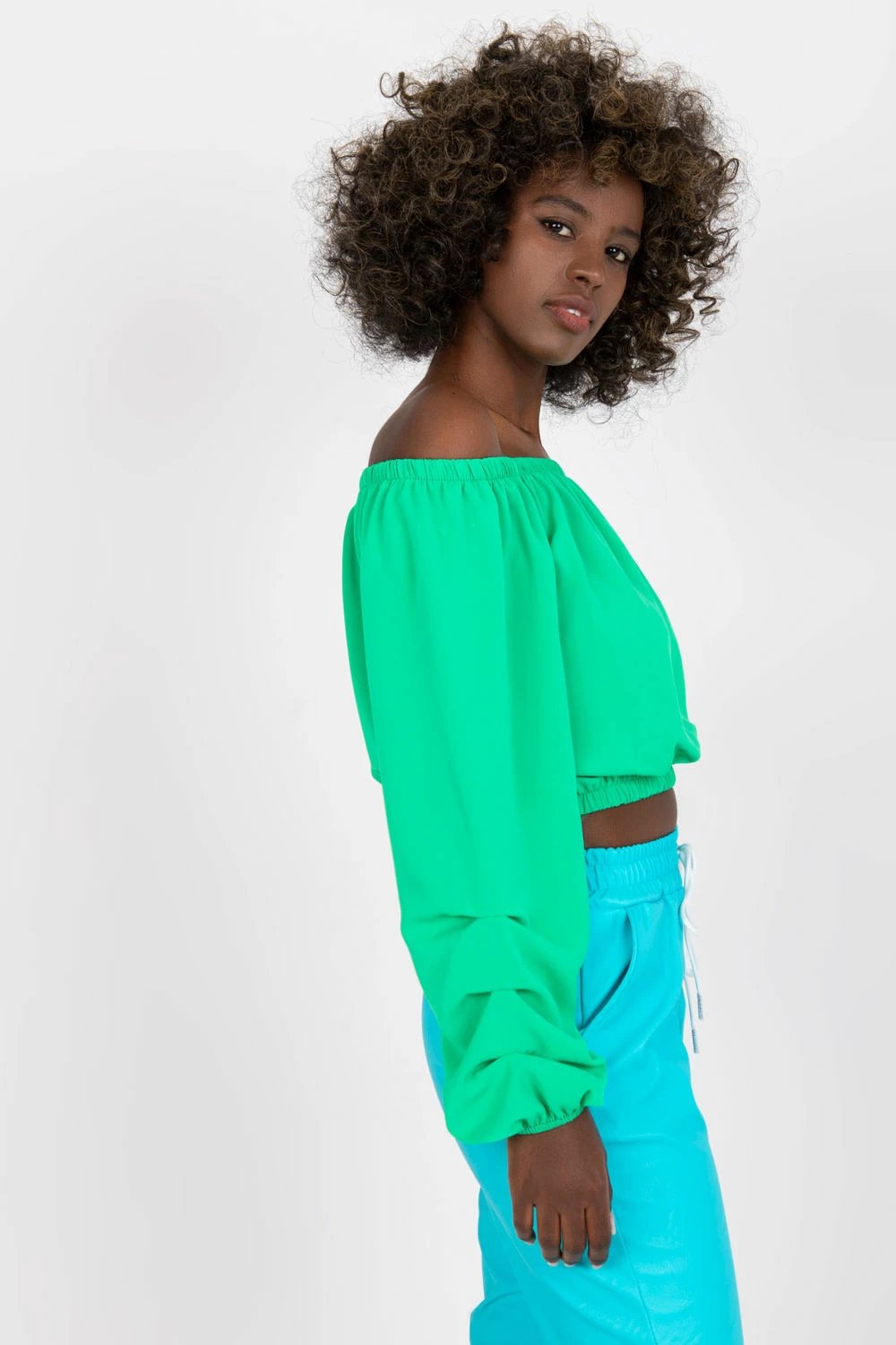 Bluzë Italy Moda 164637, e gjelbër