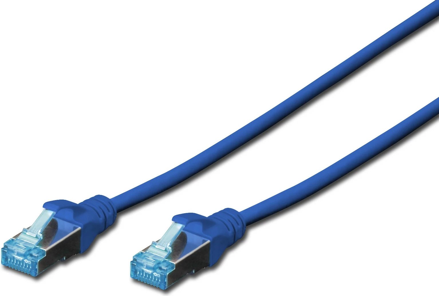 Kabllo rrjeti Digitus Cat5e SF/UTP 0.5m, RJ-45, blu