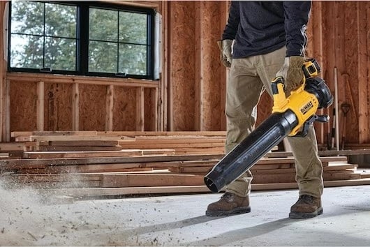 Fshesë gjethe me bateri DeWALT DCMBL562P1-QW, 18V, 5Ah, Verdhë