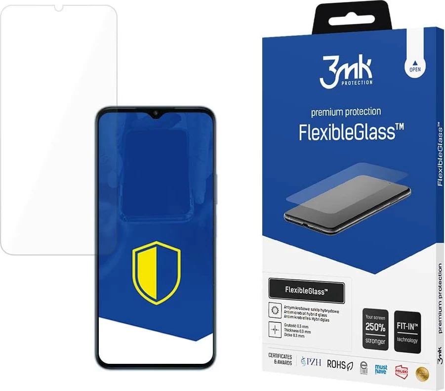 Mbështjellës xhami hibrid 3mk FlexibleGlass për Honor 70 Lite, Transparent