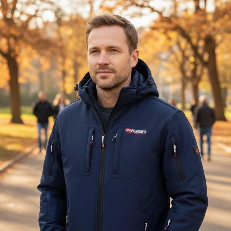 Jakne për meshkuj Geographical Norway navy blue