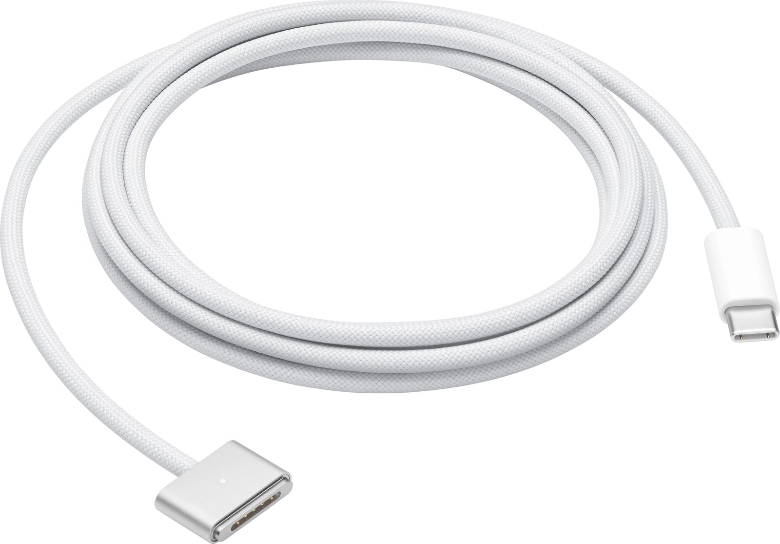 Kabllo Apple për laptop USB-C - Magsafe, 2m, e bardhë