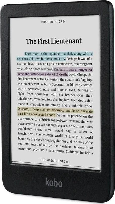 E-book reader Kobo Clara Colour, 16 GB, e-Ink, i zi