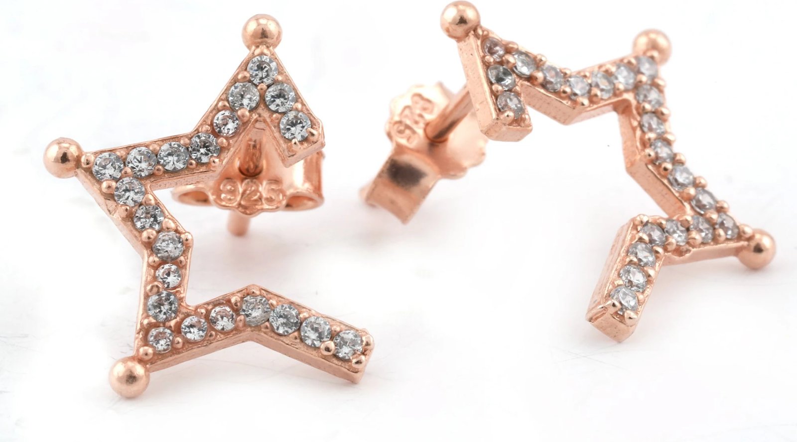 Vathë argjendi ngjyrë rozë gold Jumeon, 10776ROS