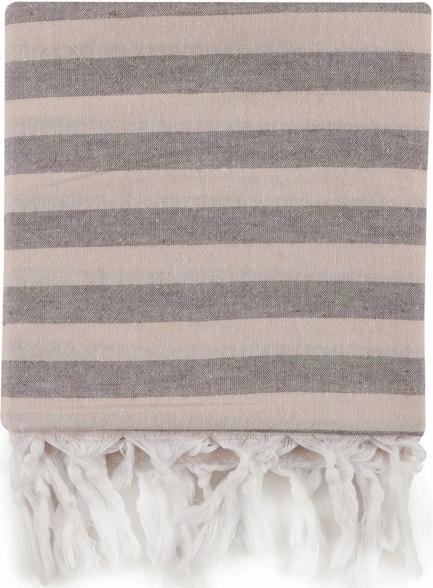 Peshqir plazhi Fouta Mijölnir, Serenade, ngjyrë kafe