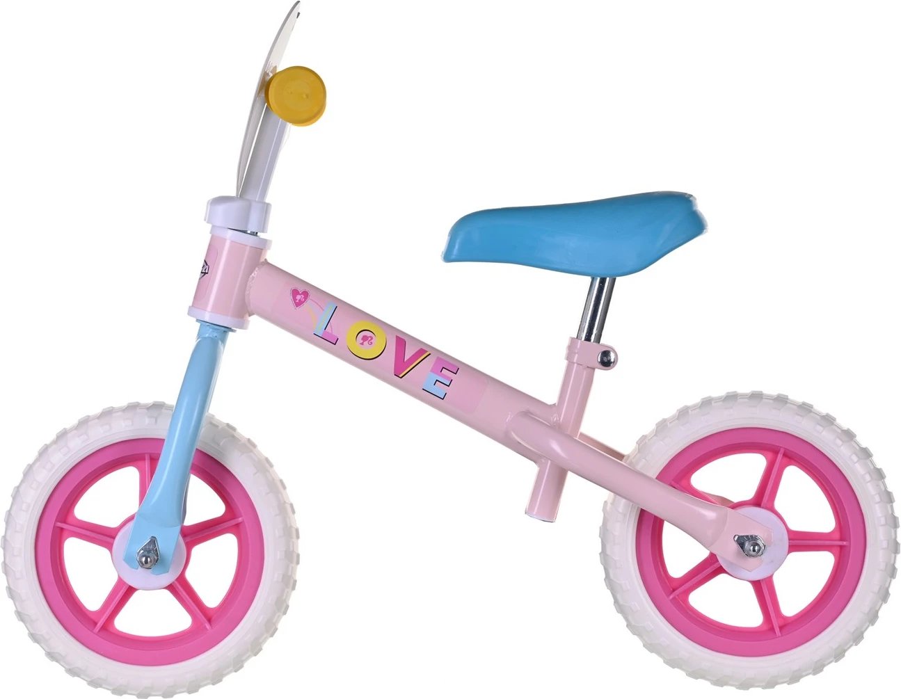 Biçikletë balancuese për fëmijë TOIMSA Barbie 10", rozë