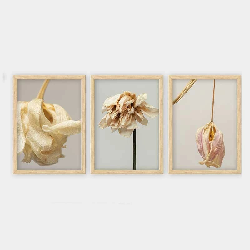 Pikturë dekorative me kornizë (3 copë), Wallity, 3NTC_2563318_3545