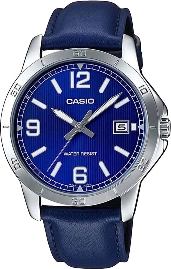 Orë dore për meshkuj CASIO COLLECTION CASUAL DATE, e kaltër