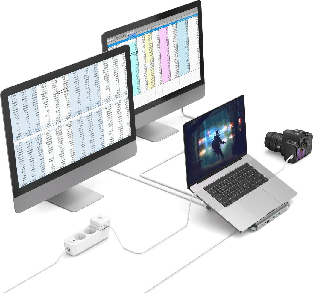 Docking Station Hama USB-C me 12 Porte, 200106