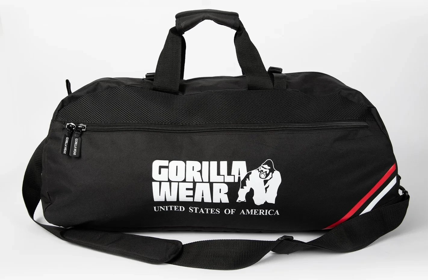 Norris Hybrid Gym Bag/Backpack - Black Norris Hybrid Gym Bag/Backpack - Black