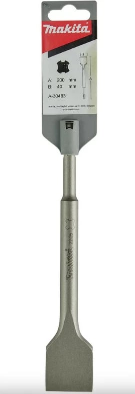 Shtesë daltë e drejtë Makita 40x200mm, për çekiç rrotullues