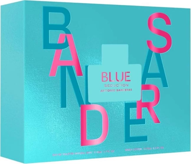 Eau de Toilette unisex Antonio Banderas Blue Seduction set 50ml + 75ml