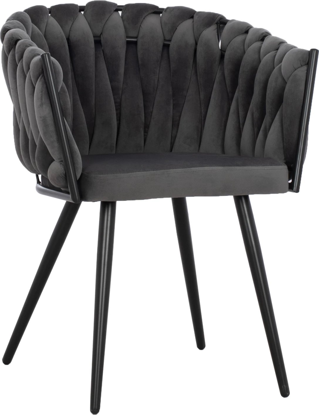 Karrige Luanda, kadife, ngjyrë molle të kalbur, FH8741.01, 60x54x78 cm, set prej 2 copë