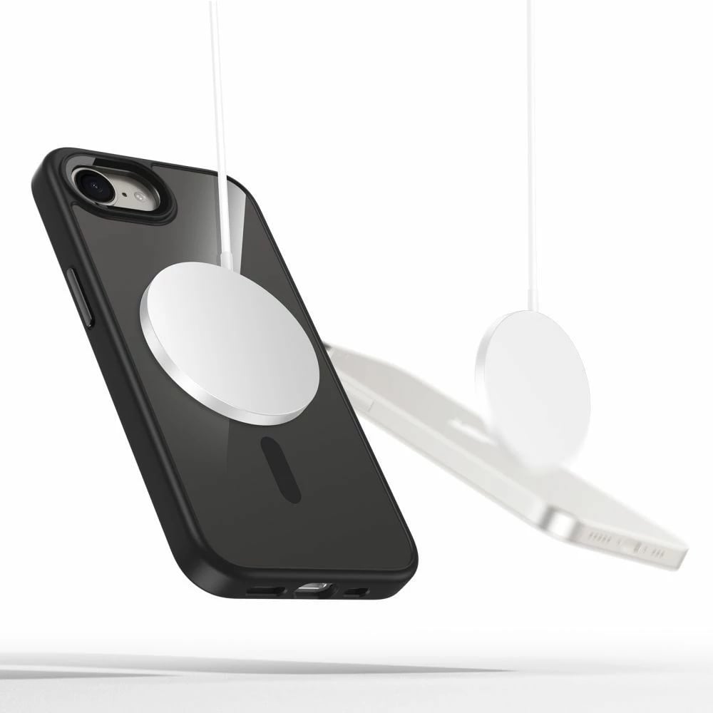 Mbështjellës Tech-Protect MagMat MagSafe për Nothing Phone 3A, Transparent-Zi
