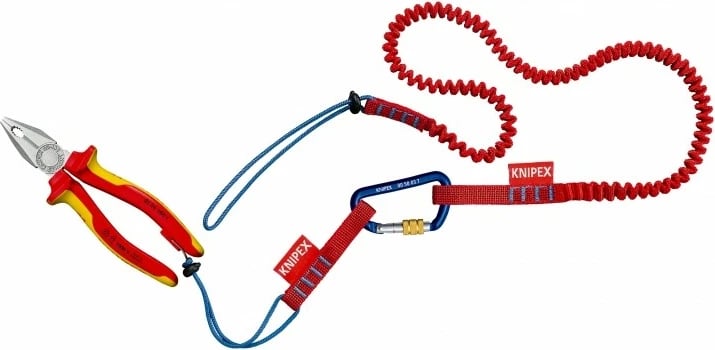 Set aksesorë sigurie për vegla Knipex 00 50 04 T BK, 125g, Gjermani