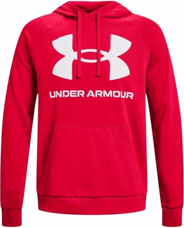 Duks pa kapuç Under Armour Rival Fleece për meshkuj, ngjyrë e kuqe
