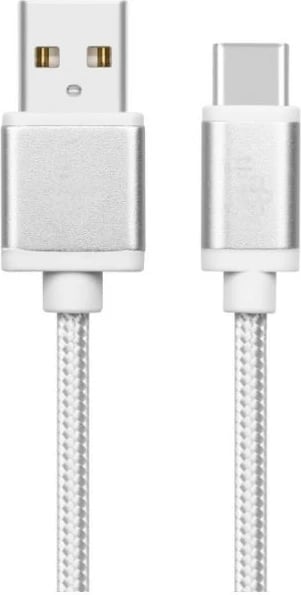 Kabllo USB në USB Type-C TB AKTBXKUCSBA200V, 2m, Argjend