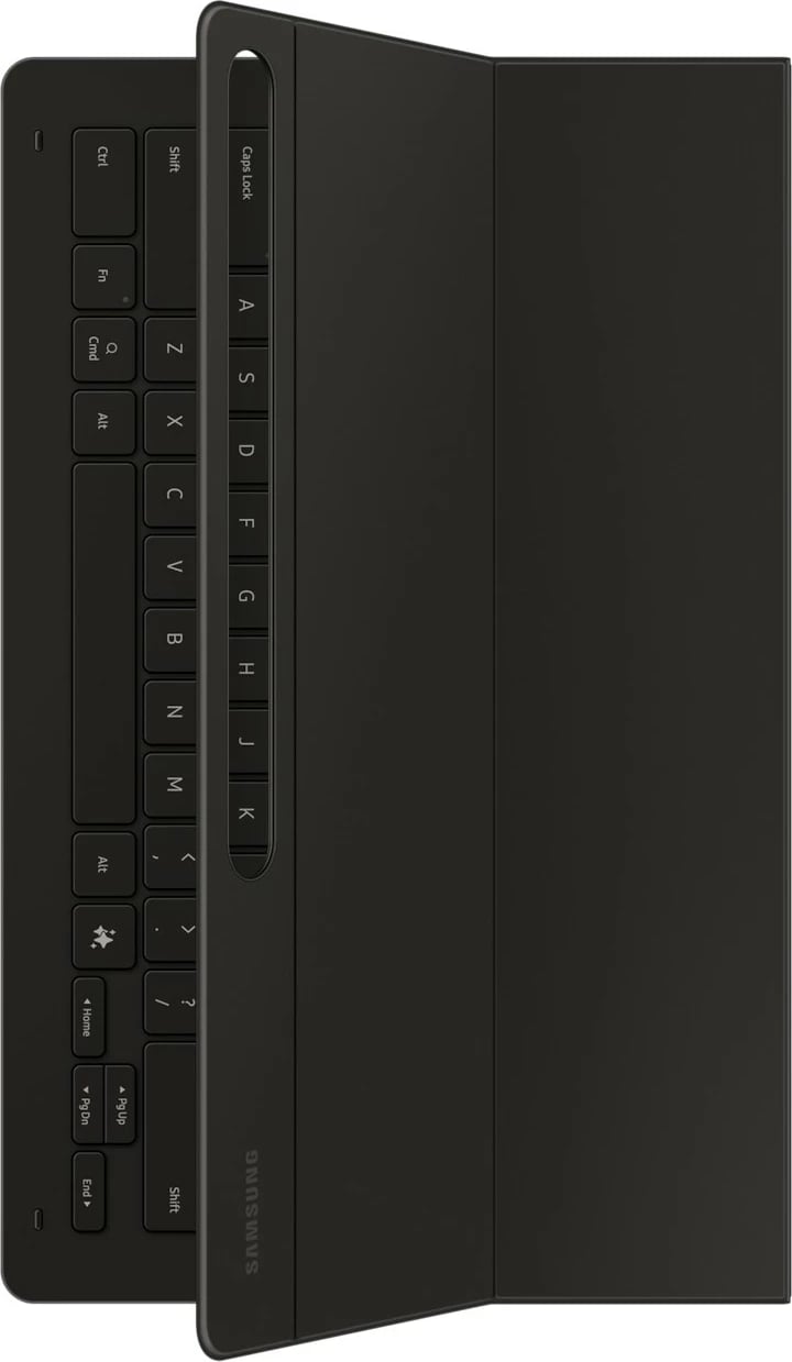 Mbështjellës tastierë Samsung EF-DX920, QWERTZ, Gjermanisht, Touchpad, Galaxy Tab S10 Ultra, Galaxy Tab S9 Ultra, E zezë