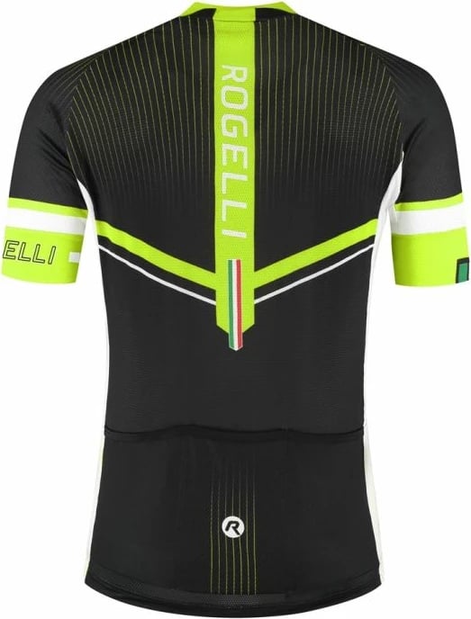 Fanellë çiklizmi për meshkuj Rogelli, zi dhe verdhë