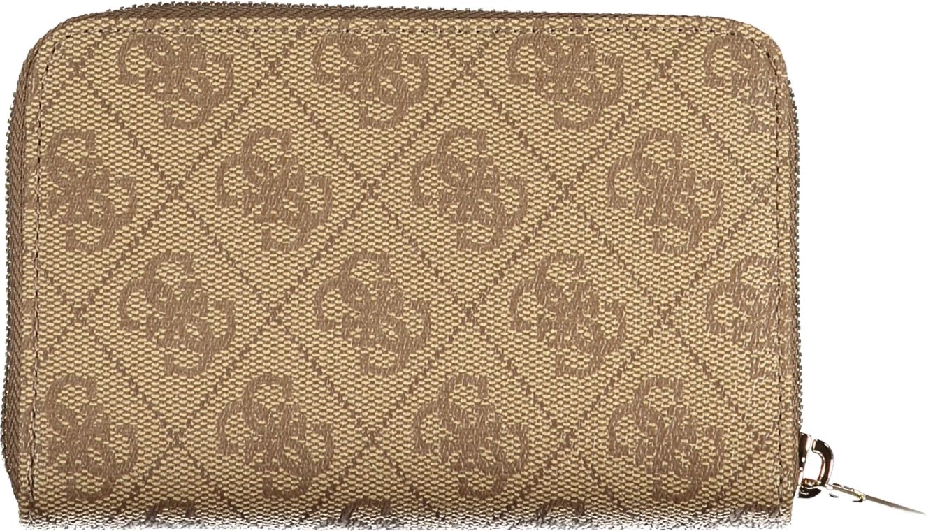 Portofol për femra GUESS JEANS LAUREL II SLG, beige