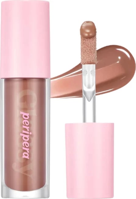 Lip gloss Peripera Ink Glasting 02 Edge Nude për femra 4.5ml
