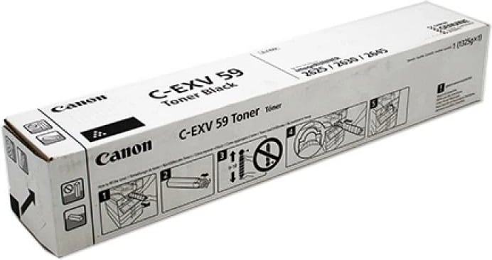 Toner Canon C-EXV 59 (3760C002), deri 24,000 faqe, e zezë