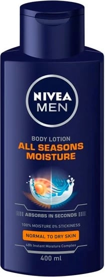 Losion trupi Nivea Men Body Lotion Normal për meshkuj 400ml
