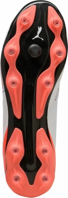 Atlete futbolli për meshkuj Puma, të bardha-portokalli