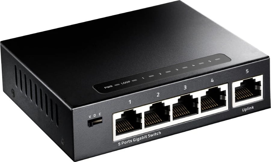 Switch Cudy GS105, Gigabit Ethernet, Full duplex