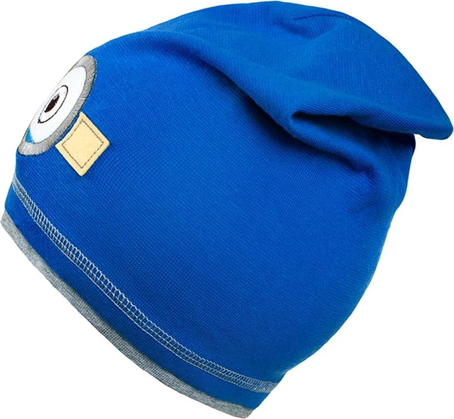 Kapuç bebe NEW BABY Mimoň, 100% pambuk, i frymëmarrshëm, elastik, madhësia 110 (4-5 vjeç), blu e errët