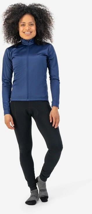 Maicë me mëngë të gjata për femra Rogelli, navy blue