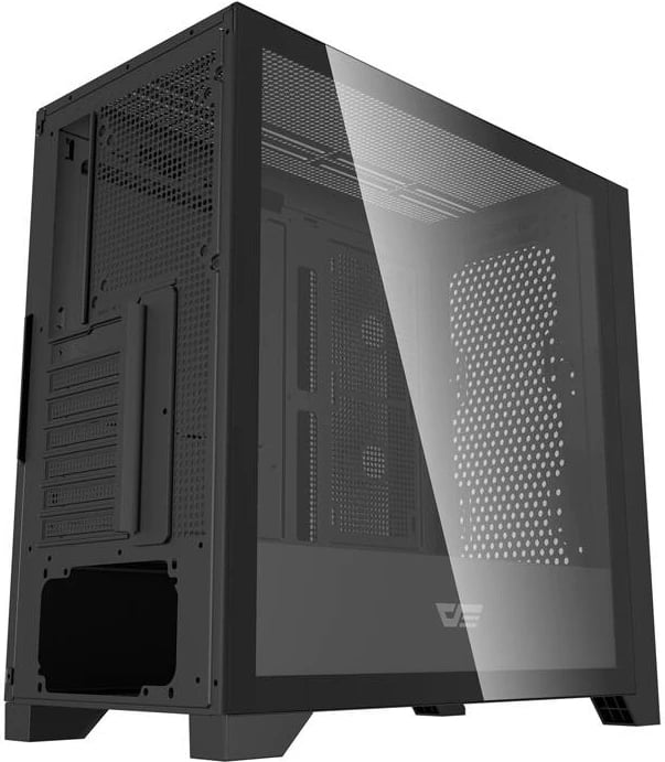 Kasë Darkflash DRX90 Mesh, Mid Tower, xham i temperuar, e zezë