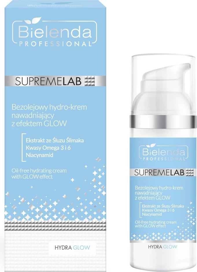 Krem fytyre për femra Bielenda Professional SupremeLab Hydra Glow Oil-Free Hydro-Cream 50ml