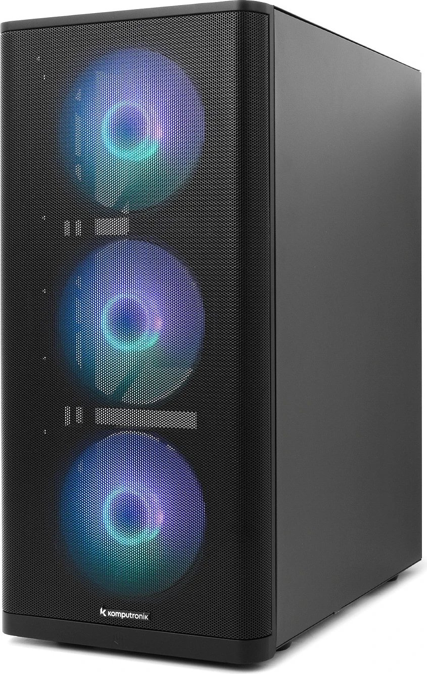 Kompjuter Komputronik Infinity R550, AMD Ryzen 5 5500, RAM 32GB, RTX 4060 Ti, SSD 2TB, e zezë