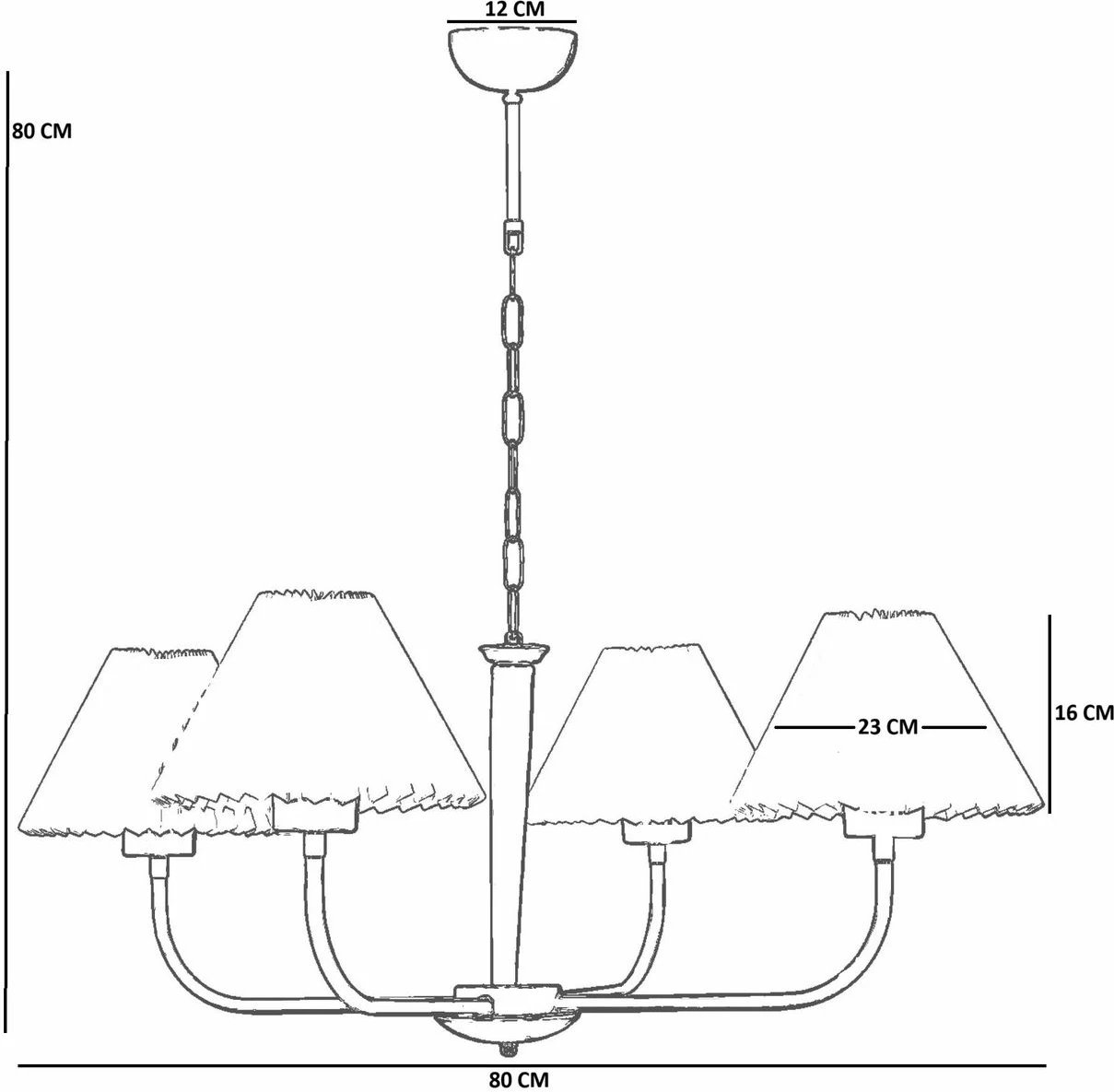 Llambë tavani Opviq, 8985-4, krem dhe e bardhë