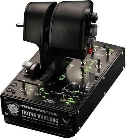 Leva gazi Thrustmaster HOTAS Warthog Dual Throttle, për PC, e zezë