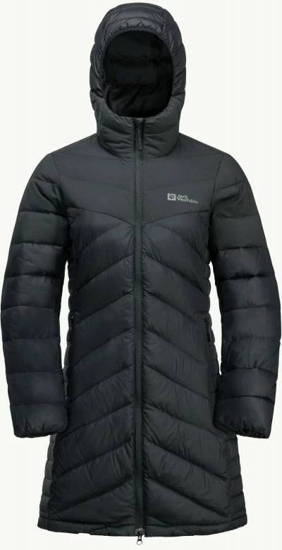 Jakne Jack Wolfskin për femra, të zeza