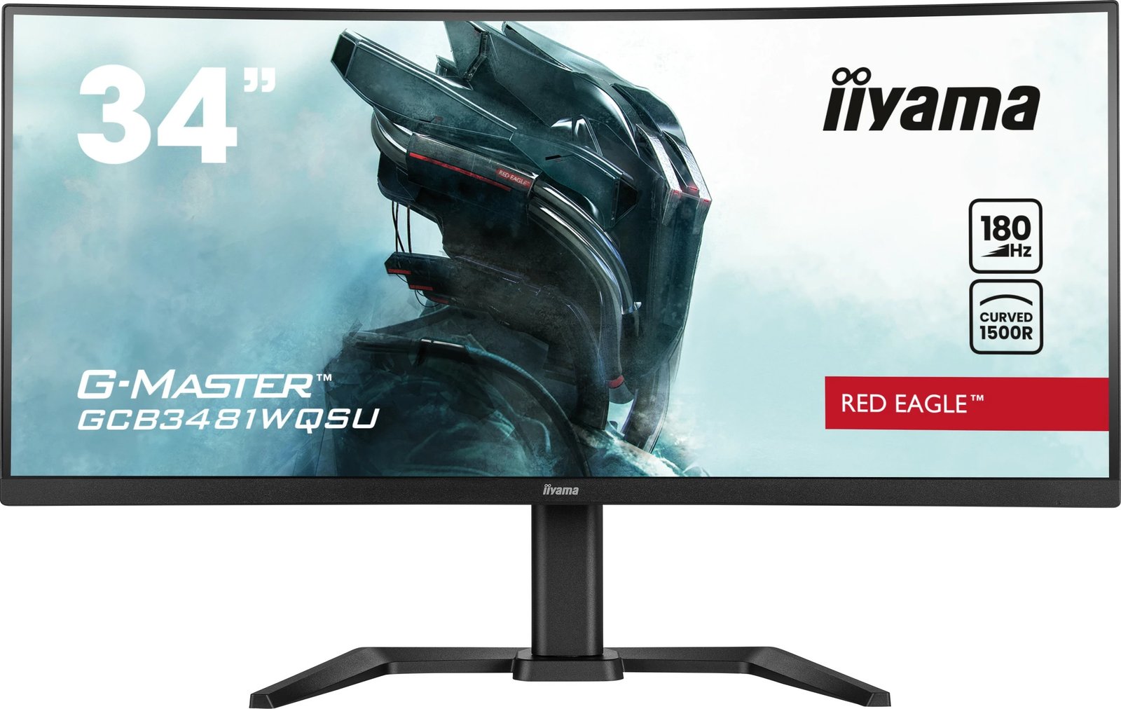 Monitor iiyama G-MASTER GCB3481WQSU-B1, 34", UltraWide Quad HD, i zi Monitor iiyama G-MASTER GCB3481WQSU-B1, 34", UltraWide Quad HD, i zi