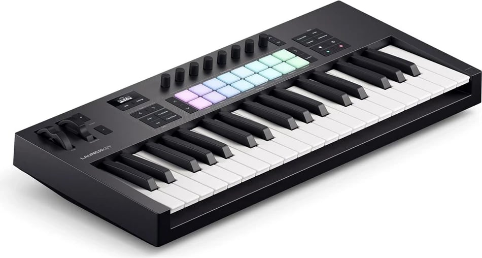 MIDI tastierë novation Launchkey 37 MK4, 37 taste, e bardhë