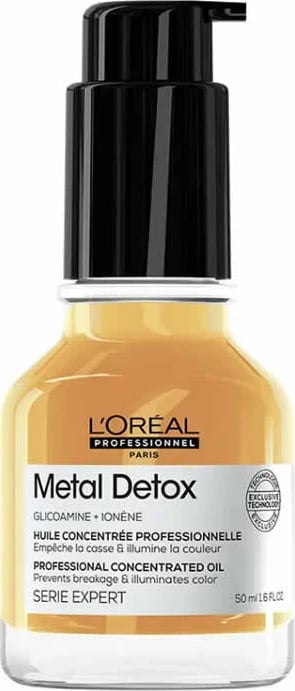 Vaj për flokë L'oreal Professionnel Metal Detox Professional Concentrated Oil 50ml unisex