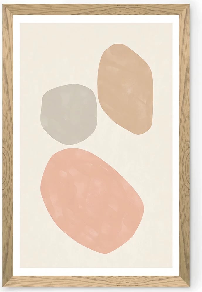 Pikturë dekorative Wallity, shumëngjyrëshe, Tekhammdf131, 33x48cm