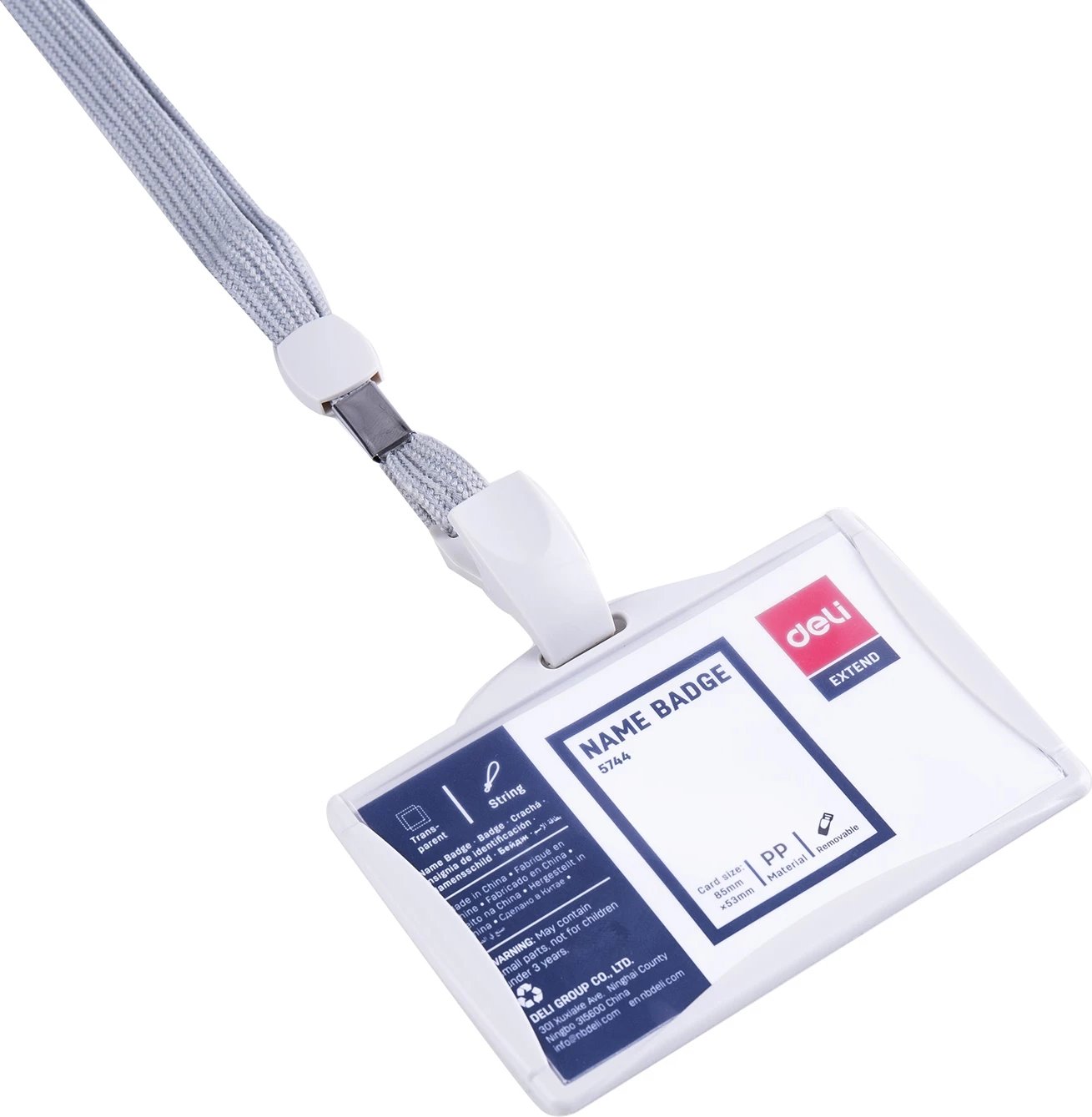 DELI Mbajtës për ID kartelë 5744