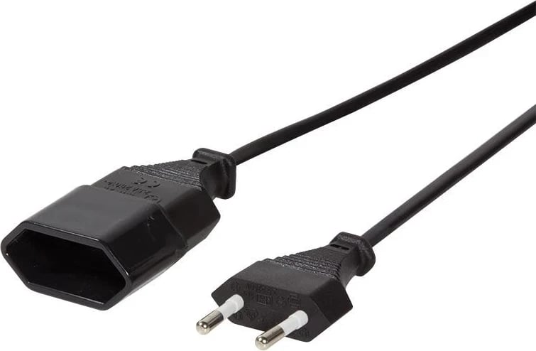 Kabllo energjie për kompjuterë LogiLink, e zezë