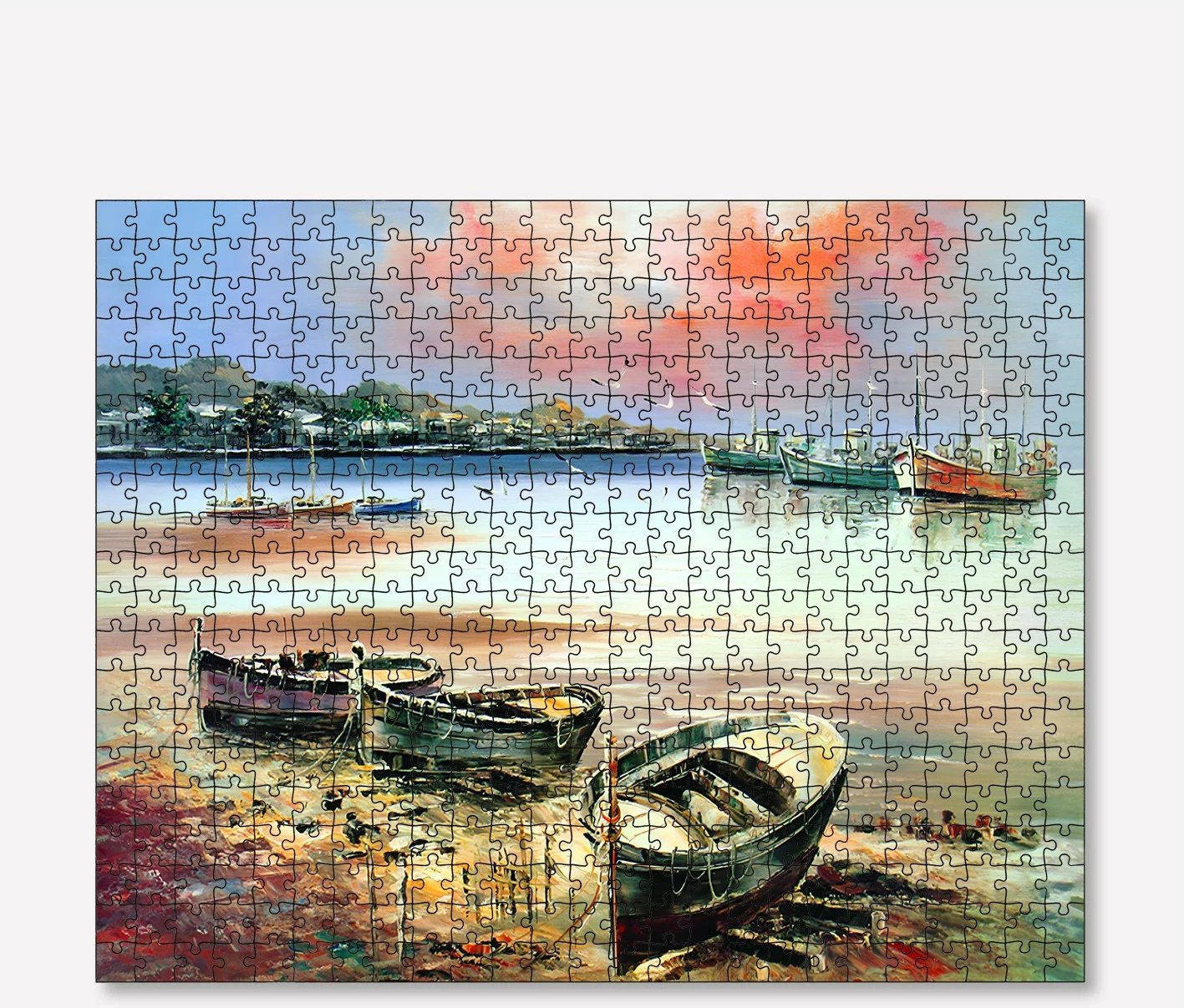 Puzzle 500 copë, Evila Originals, shumëngjyrësh, PZL_0162_500